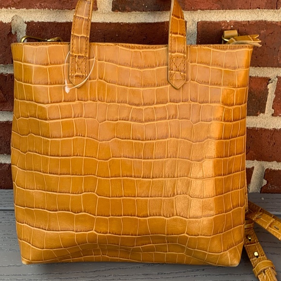 Madewell Zip-Top Leather Transport Crossbody Bag - Picture 12 of 13